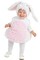 The Costume Center Pink and White Rabbit Toddler Unisex Halloween Costume - Small